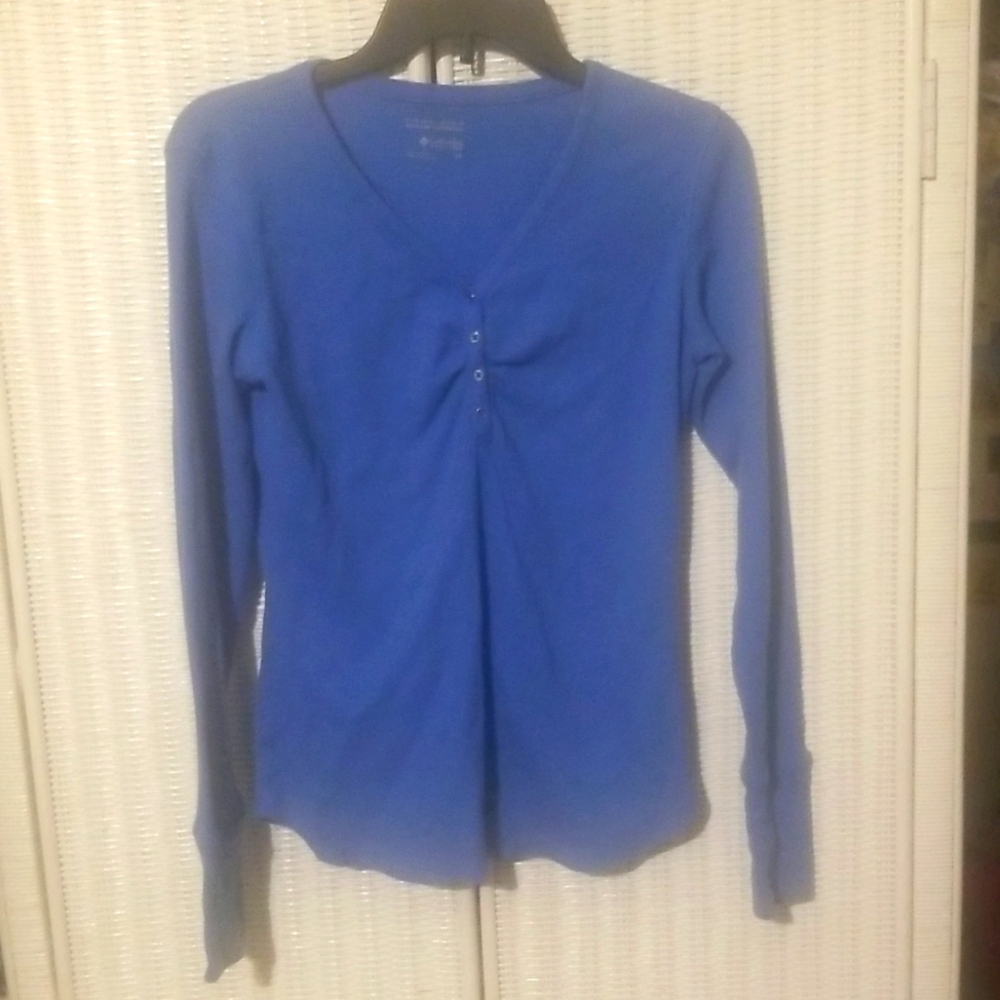 Women's Columbia Omni-Wick Advanced  Evaporation Size Small Long Sleeve Top